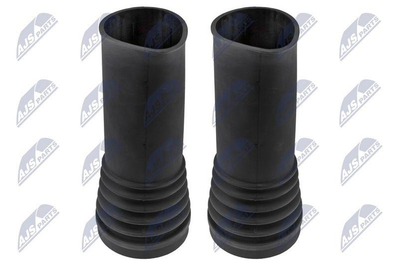 Capac protectie, burduf amortizor Mercedes Sprinter (B906) 2006-2018, VW Crafter 2006-2016; set, partea din fata; A9063230292; NTY, aftermarket