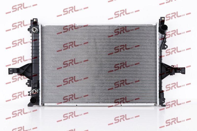 Radiator Volvo S60 00-09, S80 98-06, V70 Xc 99-00, Xc70 00-07, motor: 2.0 T, 2.3 T, 2.4 D5, 2.5 T, 622x419x24, SRLine, Aluminiu/ Plastic brazat, 8601431; 8601584
