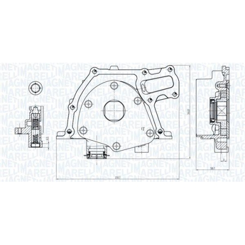 Pompa ulei Opel Astra J (P10) 09.09-04.16, Astra J Box / Estate (P10) 09.09-10.15, Astra J Gtc 10.11-04.18, Astra J Sports Tourer (P10) 10.10-10.15, Cascada (W13) 03.13-04.19, Insignia (G09) 07.08-03.17, Insignia A Country Tourer (G09) 07.08-03.17, Insign