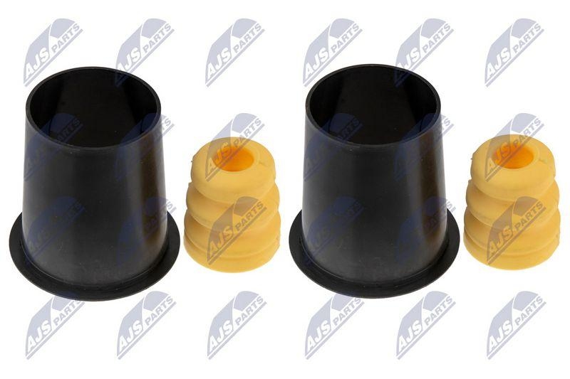 Capac protectie, burduf amortizor Mini (R56) Cooper 2006-2013, Clubman (R55) 2007-2014, Countryman (R60) 2010-2016, Coupe (R58) 2010-2015, Paceman (R61) 2012-2016; set, partea din spate; 33536772740; NTY, aftermarket