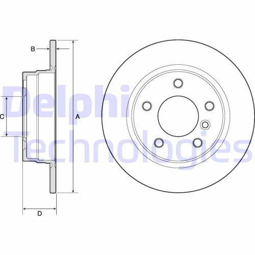 DELPHI Disc frana