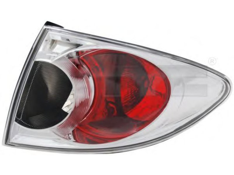 Lampa stop Mazda 6 Station Wagon (Gy) Tyc 1111193012, parte montare : Dreapta, Partea exterioara