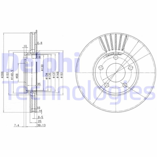 DELPHI Disc frana