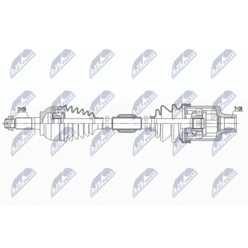 Planetara Mazda 3 2.0 2003-, Mazda 5 1.8, 2.0 2005-, Dreapta, GG3125500H