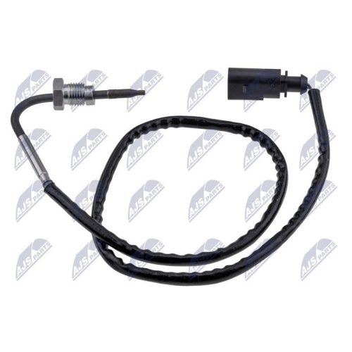 Senzor temperatura gaze ardere motor 1.6d Skoda Octavia 3; Audi A3; Vw Golf 7, Tiguan, Touran; Seat Leon; 11.2013-, in fata catalizator, cablu 560mm, 04L906088CE