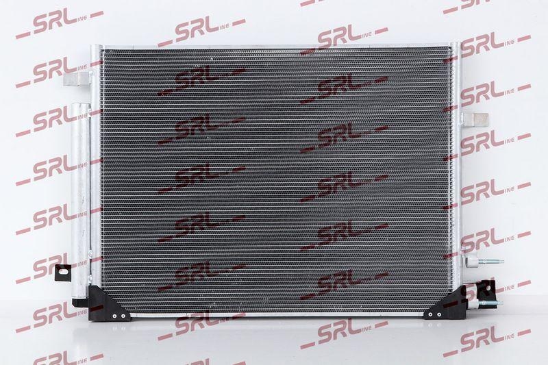 Condensator climatizare AC Cadillac Ats 13-, Cts 13-19; Chevrolet Camaro 15-, motor: 3.6 V6, 3.6 V6 T, Condensator cu uscator integrat , 605(570)x443(425)x16, SRLine, miez si rezervor din aluminiu brazat, 23455461