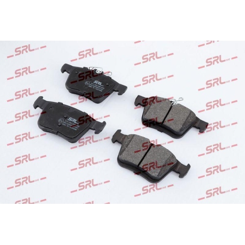 Placute frana Audi A3 Sedan (8vs, A3 Sedan (8ys), A3 Sportback (8va, A3 Sportback (8ya), Q3 (F3b), Q3 Sportback (F3n), Tt (Fv3, Tt Roadster (Fv9; Cupra Formentor (Km7), punte spate, cu senzor uzura, SRLine