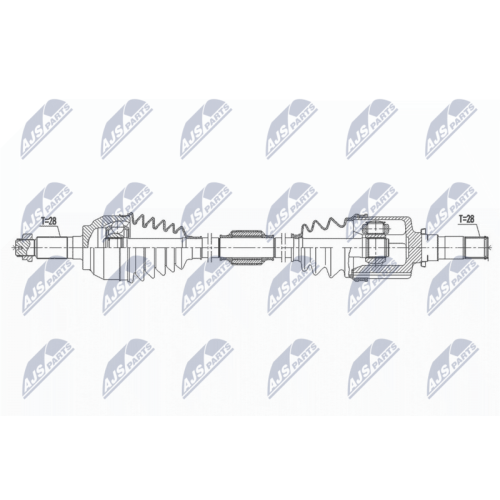 Planetara Mazda 3 2.0, 2.3t Mps 2003-, Mazda 5 1.8, 2.0 2005-, Stanga, GG3125600D