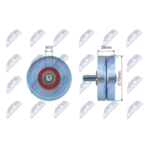 Rola intinzator curea transmisie Citroen Xsara Picasso (N68) 1999-2012, 2011-60