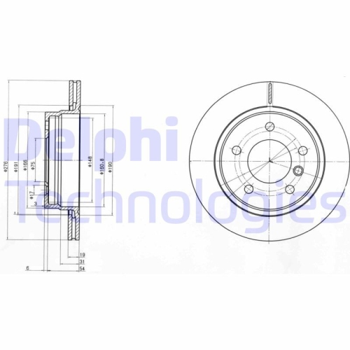 DELPHI Disc frana