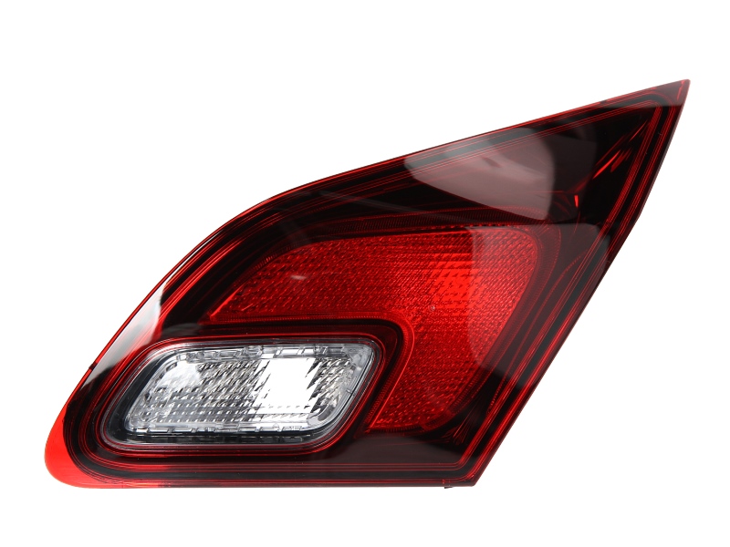 Stop spate lampa Opel Astra J, 01.12- 5 Usi, spate, omologare ECE, interior, fara suport bec, lumina de mers inapoi, fumuriu, 1222269; 13360790, Dreapta