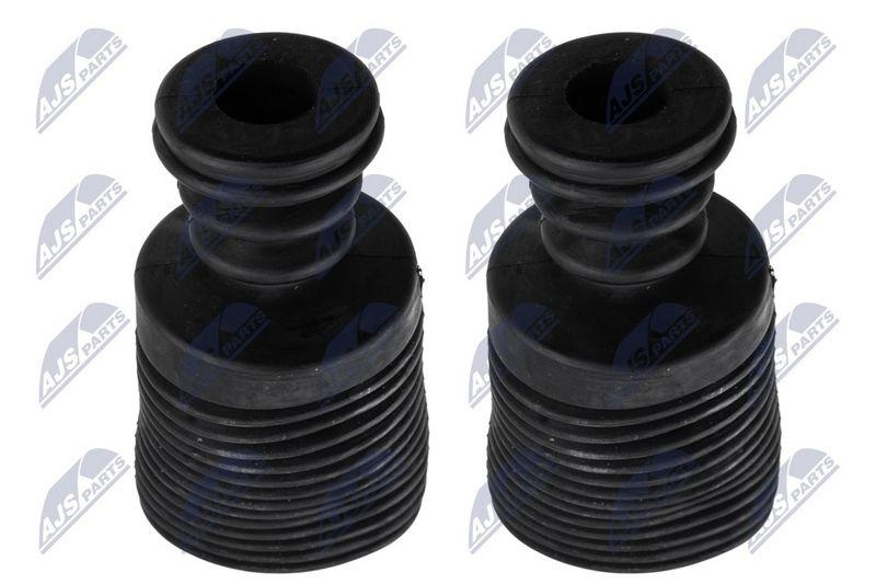 Capac protectie, burduf amortizor Nissan Almera 2000-2006, X-Trail 2001-2013; set, partea din fata; 5405031U02; NTY, aftermarket