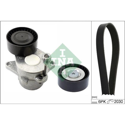 Set curea transmisie Mercedes V-Class (W447) 03.14-, Vito Box (W447) 10.14-, Vito Mixto Extended Double Cabine Truck (W447) 10.14-, Vito Tourer (W447) 10.14-, INA