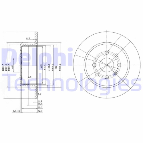 DELPHI Disc frana