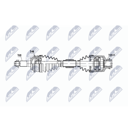 Planetara Mazda 6 2.0di Mzrcd 2002-2007, Stanga, CV Manuala, NPW-MZ-086