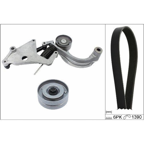 Set curea transmisie Mini Mini (R50 R53) 06.01-09.06, Mini Cabriolet (R52) 04.04-07.08, INA