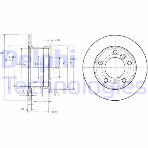 DELPHI Disc frana