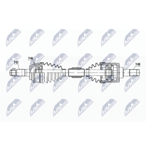 Planetara Mazda 6 2.0di Mzrcd 2002-2007, Stanga, CV Manuala, NPW-MZ-088