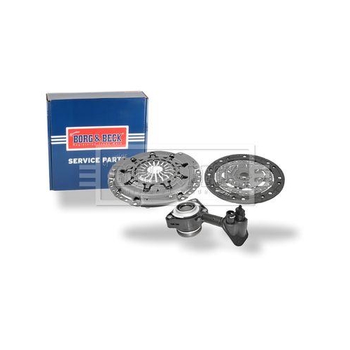 Kit ambreiaj Ford C-Max (Dm2), Focus C-Max (Dm2), Focus 2 (Da , Focus 2 Convertible, Focus 2 Estate (Da , Focus 2 Saloon (Db ; Volvo C30 (533), S40 2 (544), V50 (545), 2.0, 2.0 CNG, 2.0 LPG, 1.8, 2.0 FlexFuel, 1.8 FlexFuel, 2.0 F, BORG &amp; BECK