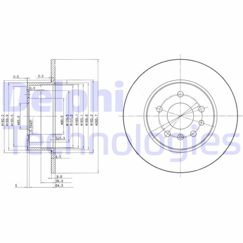 DELPHI Disc frana