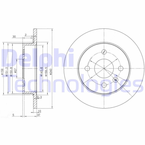 DELPHI Disc frana