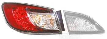 Stop spate lampa Mazda 3 (Bl), 07.09-09.2013 Sedan, spate, omologare ECE, fara suport bec, exterior, BBP2-51-160D; BBP251160E, Stanga