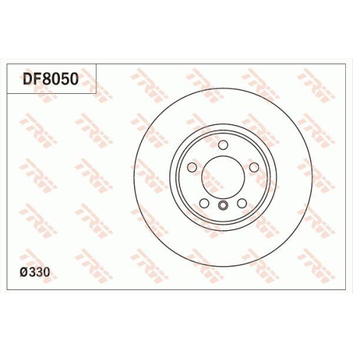 Set discuri frana Bmw 2 Cabriolet (F23), 2 Coupe (F22, 3 (F30, 3 Gran Turismo (F34), 3 Touring (F31), 3 Touring Van (F31), 4 Convertible (F33, 4 Coupe (F32, 4 Gran Coupe (F36), punte fata, 330x24, ventilat, TRW