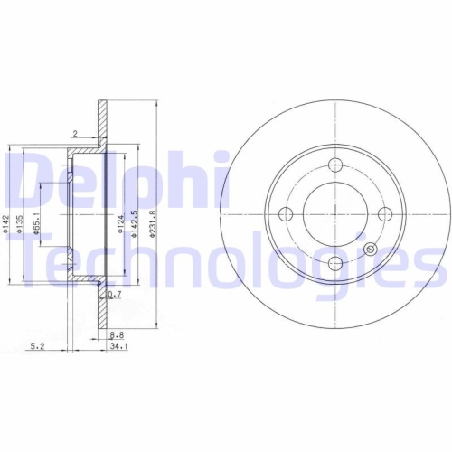 DELPHI Disc frana