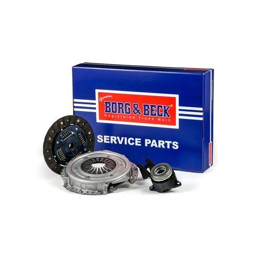 Kit ambreiaj Ford Fiesta 5 (Jh , Fiesta 5 Van, Fusion (Ju); Mazda 2 (Dy), 1.25 16V, 1.3, 1.4 16V, 1.25, 1.4, 1.2 (DY3W), BORG & BECK