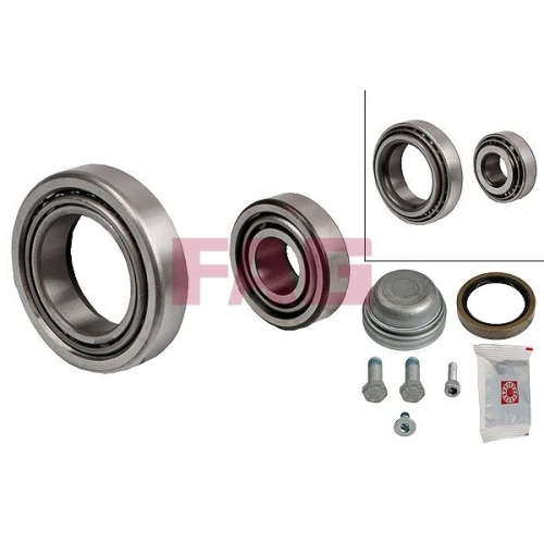 Set rulment roata fata FAG 713667360 Mercedes-Benz E-Class (W210) E-Class Combi (S210) E-Class (W124) Limuzina (W124) Slk (R170) Sl (R129) C-Class (W202) C-Class Combi (S202) Clk Cabriolet (A208) Cros