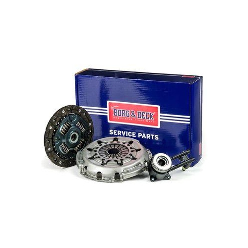 Kit ambreiaj Ford Fiesta 5 (Jh , Fiesta 5 Van, Fusion (Ju); Mazda 2 (Dy), 1.4 TDCi, 1.4 CD, BORG &amp; BECK