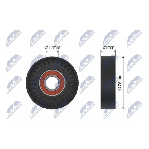 Rola intinzator curea transmisie Ford Mondeo 4, S-Max 2.0, 2.5, 2.5 03.2006-07.18, 269-00