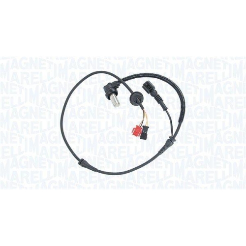 Senzor ABS Audi A4 B5 (8d2) 11.94-12.01; Skoda Superb I (3u4) 12.01-03.08; Vw Passat B5 (3b2) 08.96-12.01, Passat B5.5 (3b3) 10.00-12.05, Fata, MAGNETI MARELLI
