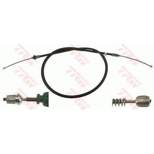 Cablu frana mana Peugeot 206 Liftback (2a/C), 08.98-12.12, 206 Saloon, 03.07-, 206 Sw (2e/K), 07.02-, 206 Van, 04.99-03.09, 206+ (2l, 2m), 01.09-08.13, Stanga=Dreapta, pt frana tambur, TRW