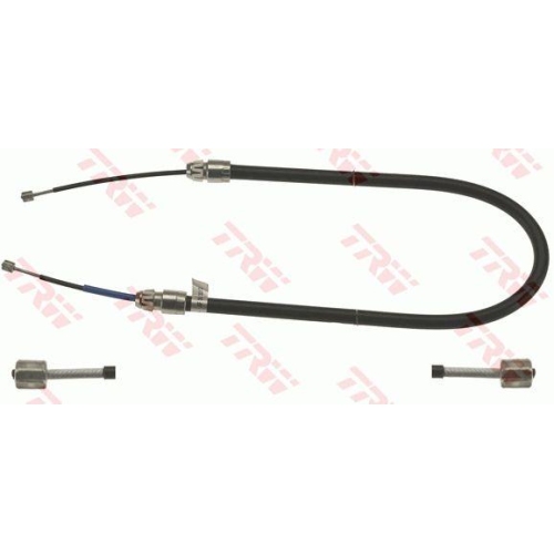 Cablu frana mana Mercedes A-Class (W168), 07.97-08.05, Dreapta, pt frana tambur, TRW