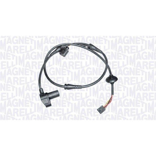 Senzor ABS Audi A4 B6 (8e2) 11.00-12.05, A4 B6 Avant (8e5) 02.00-12.05, A4 B6 Convertible (8h7) 01.02-12.09, Fata, MAGNETI MARELLI