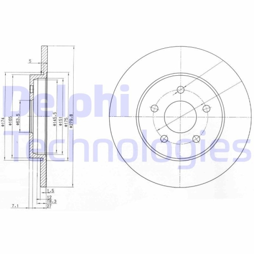DELPHI Disc frana
