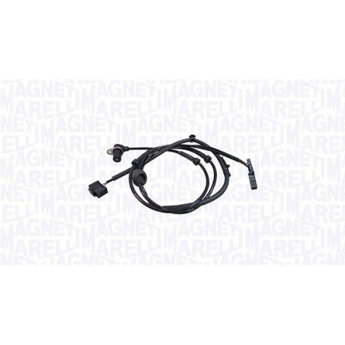 Senzor ABS Audi A4 B6 (8e2) 11.00-12.05, A4 B6 Avant (8e5) 02.00-12.05, A4 B6 Convertible (8h7) 01.02-12.09, Spate, Stanga, MAGNETI MARELLI