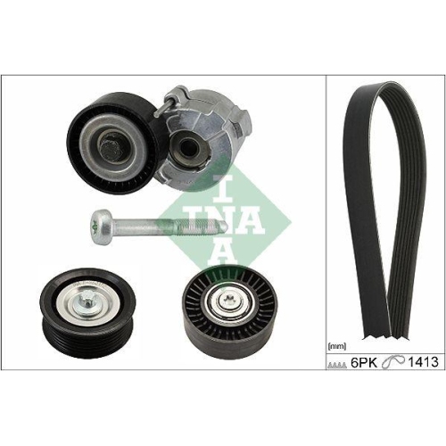 Set curea transmisie Opel Signum Liftback (Z03) 05.03-12.08, Vectra C (Z02) 04.02-, Vectra C Estate (Z02) 10.03-01.09, Vectra C Gts (Z02) 08.02-01.09, INA