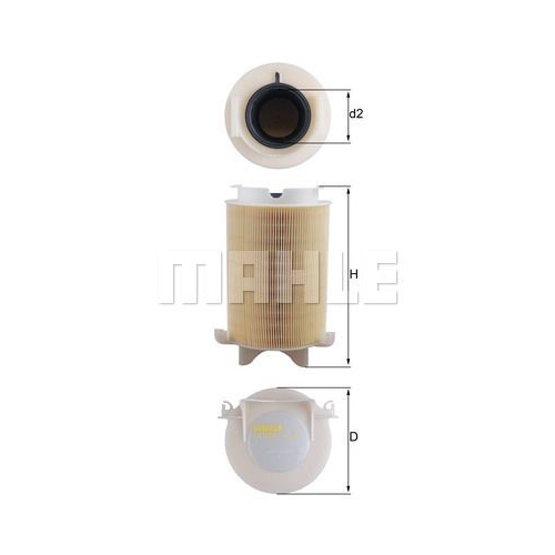 MAHLE Filtru aer