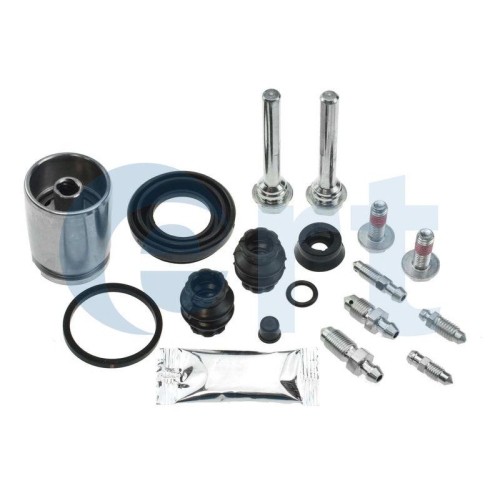 Set reparatie etrier frana Alfa Romeo; Audi; Citroen; Ds; Ford; Honda; Lancia; Mercedes; Mitsubishi; Peugeot; Renault; Seat; Skoda; Toyota; Vw; Volvo, Punte Spate, sistem franare Trw, ERT
