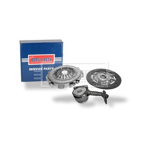 Kit ambreiaj Ford Focus C-Max (Dm2), Focus 2 (Da , Focus 2 Estate (Da , Focus 2 Saloon (Db , Galaxy 2 (Wa6), Kuga I, S-Max (Wa6); Volvo C70 2 Convertible (542), S40 2 (544), V50 (545), V70 3 (135), 2.0 TDCi, 2.0 D, T5, BORG &amp; BECK
