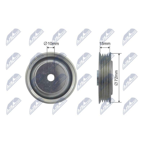 Rola intinzator curea transmisie Honda Accord 6, Civic 5, Civic 6, Hr-V, Logo; Subaru Forester, Legacy 4 1.3-2.5 10.91-, 378-99