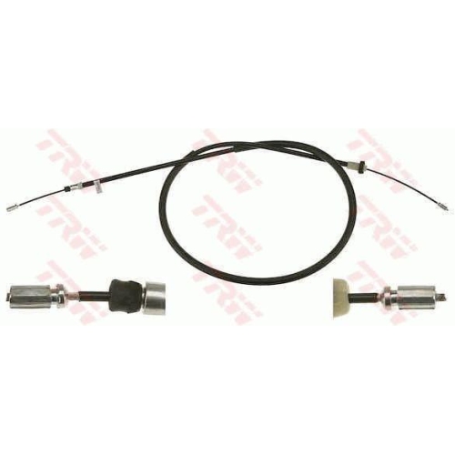 Cablu frana mana Peugeot 206 Cc (2d), 09.00-12.08, 206 Liftback (2a/C), 08.98-12.12, 206 Saloon, 03.07-, 206 Sw (2e/K), 07.02-, punte spate, Stanga=Dreapta, pt frana disc, TRW