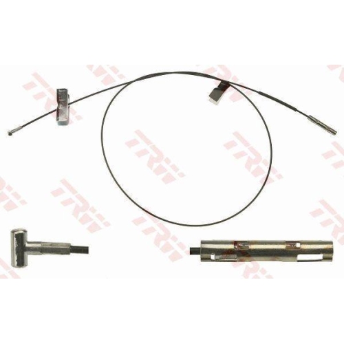 Cablu frana mana Nissan Primastar (X83), Opel Vivaro A (X83), Renault Trafic 2 (FL), pt frana disc, TRW