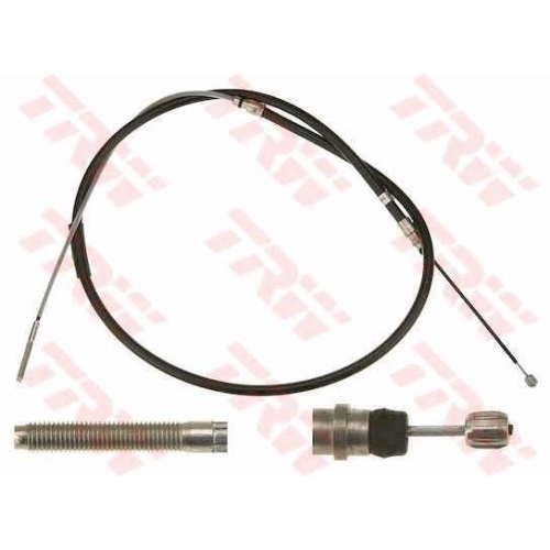Cablu frana mana Bmw 3 (E46), 12.97-05.05, 3 Compact (E46), 03.01-02.05, 3 Convertible (E46), 04.00-12.07, 3 Coupe (E46), 12.98-07.06, 3 Touring (E46), 06.99-07.05, punte spate, Dreapta, pt frana disc, TRW