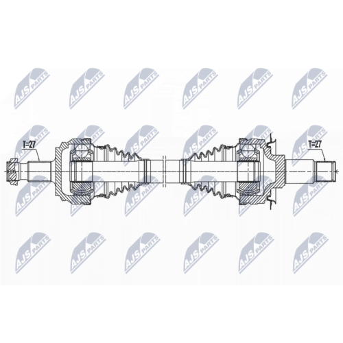 Planetara Mercedes C W205, C205, S205, A205 2013-, Spate, Dreapta, CV Automata, NPW-ME-148