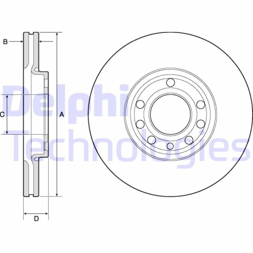 DELPHI Disc frana