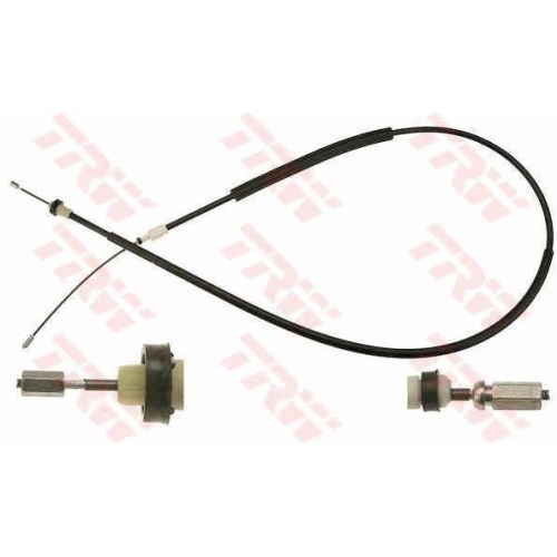 Cablu frana mana Citroen Xsara Picasso (N68), 09.99-06.12, punte spate, Stanga, pt frana tambur, TRW