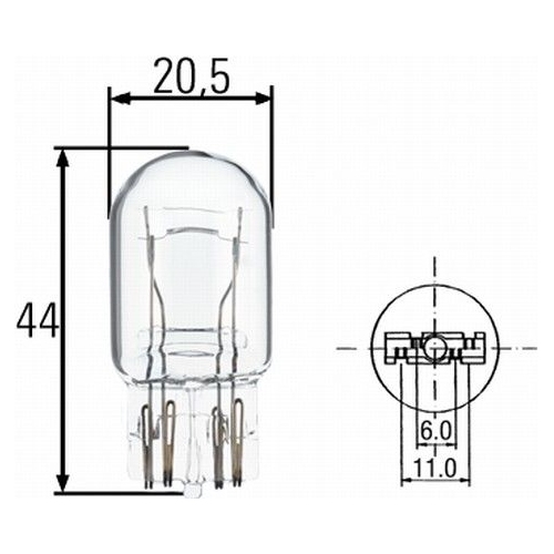 HELLA Bec incandescent